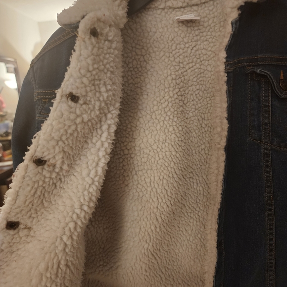 Denim Sherpa jacket - Picture 6 of 7